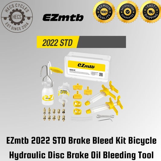 EZmtb 2022 STD Brake Bleed Kit Bicycle Hydraulic Disc Brake Oil Bleeding Tool