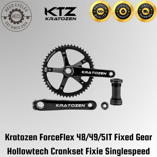 Kratozen ForceFlex Hollowtech Crankset