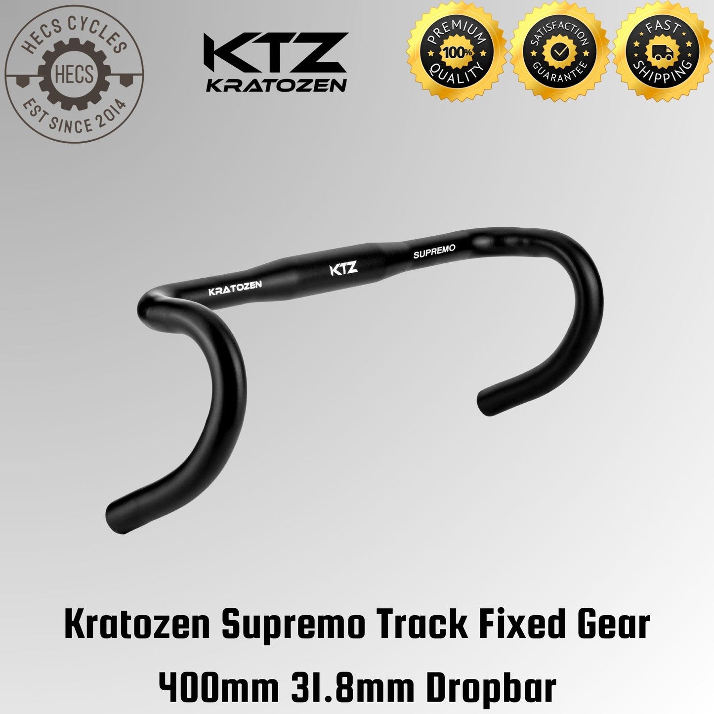 Kratozen Supremo Track 31.8mm Drop Bar