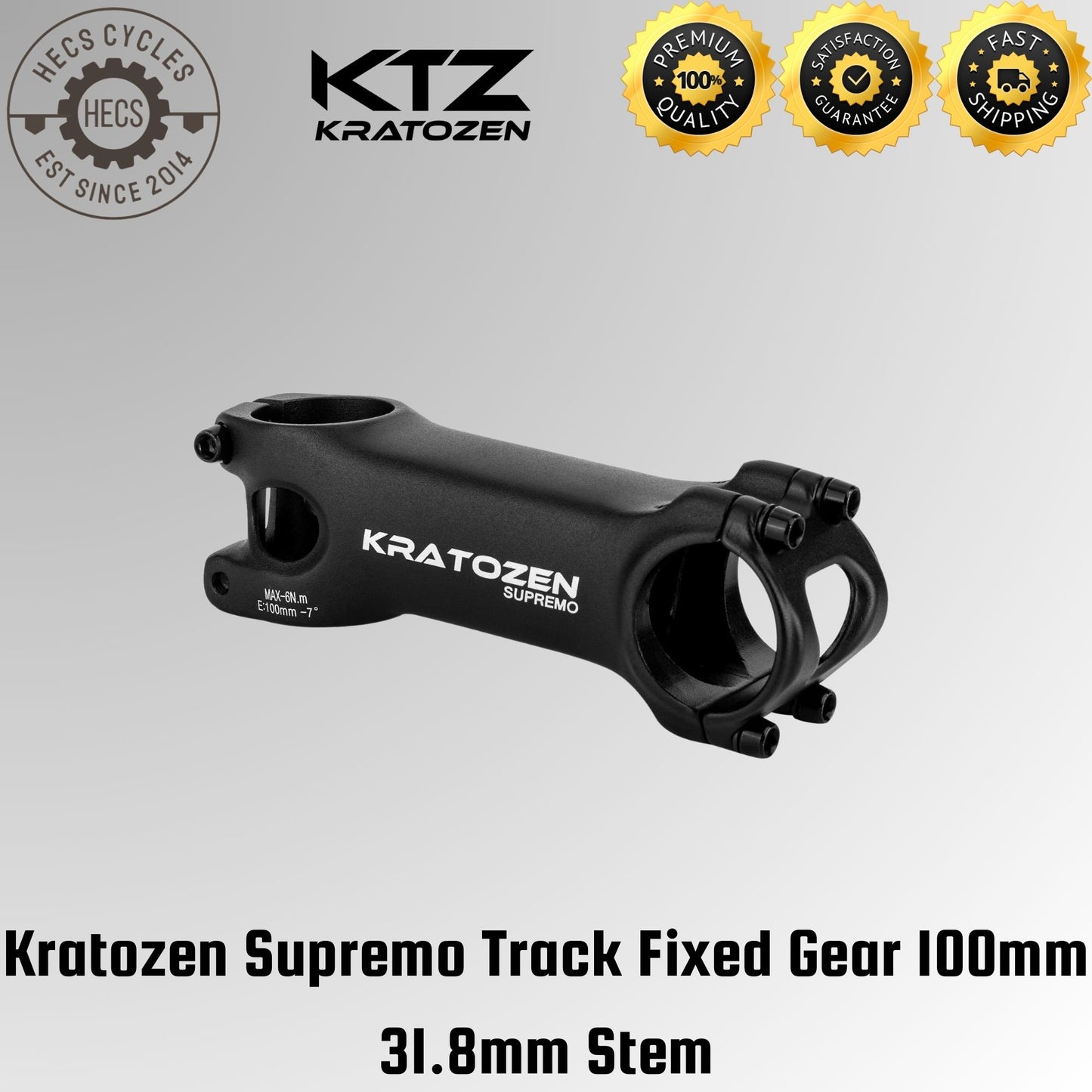 Kratozen Supremo Track 31.8mm Stem