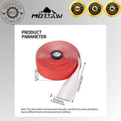 MOTSUV Bike Handlebar Tape Anti-Slip Shockproof Bartape