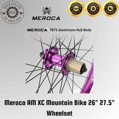 Meroca AM XC Mountain Bike 26" 27.5" Wheelset