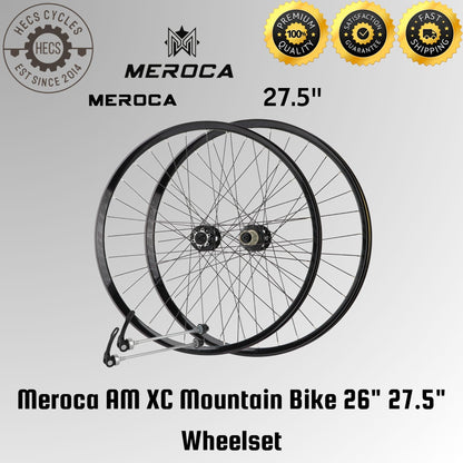 Meroca AM XC Mountain Bike 26" 27.5" Wheelset