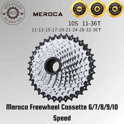 Meroca Freewheel Cassette 6/7/8/9/10 Speed