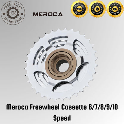 Meroca Freewheel Cassette 6/7/8/9/10 Speed