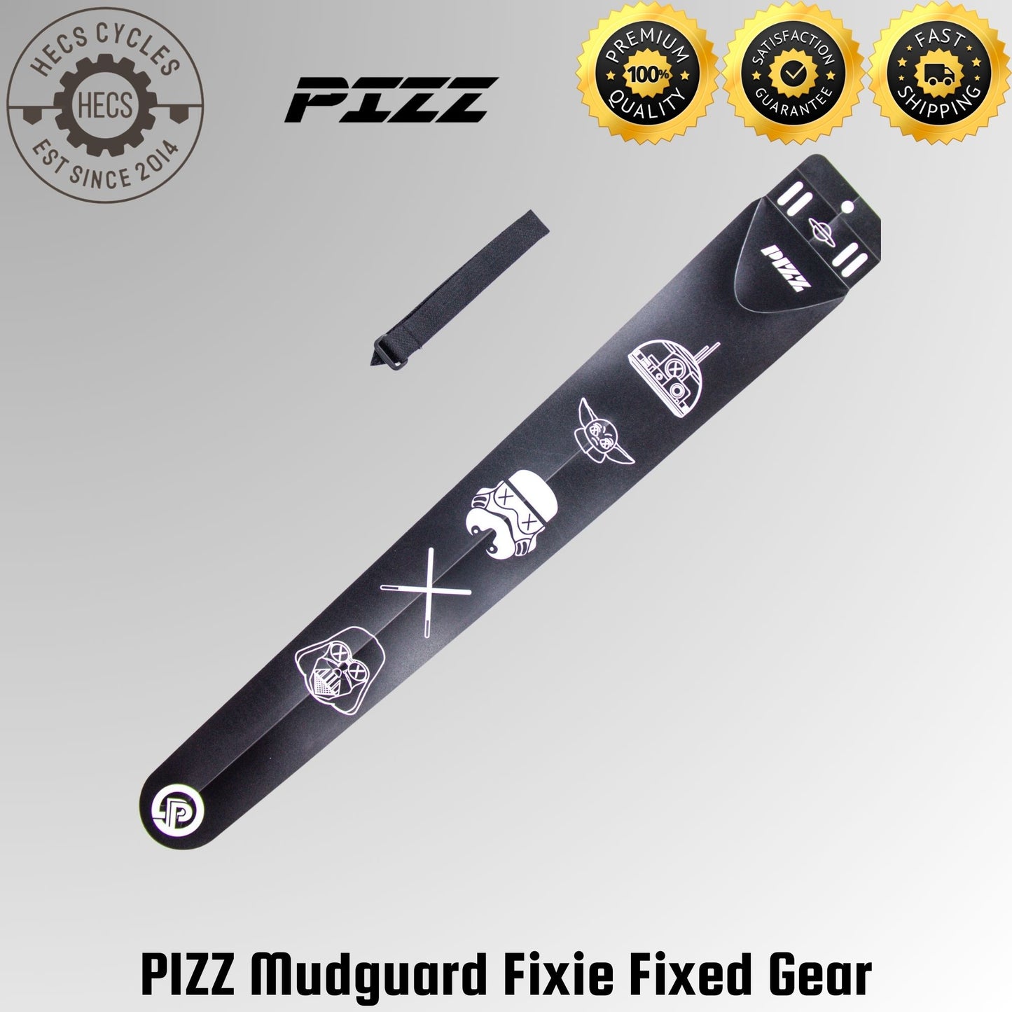 PIZZ Long Star Wars Mudguard