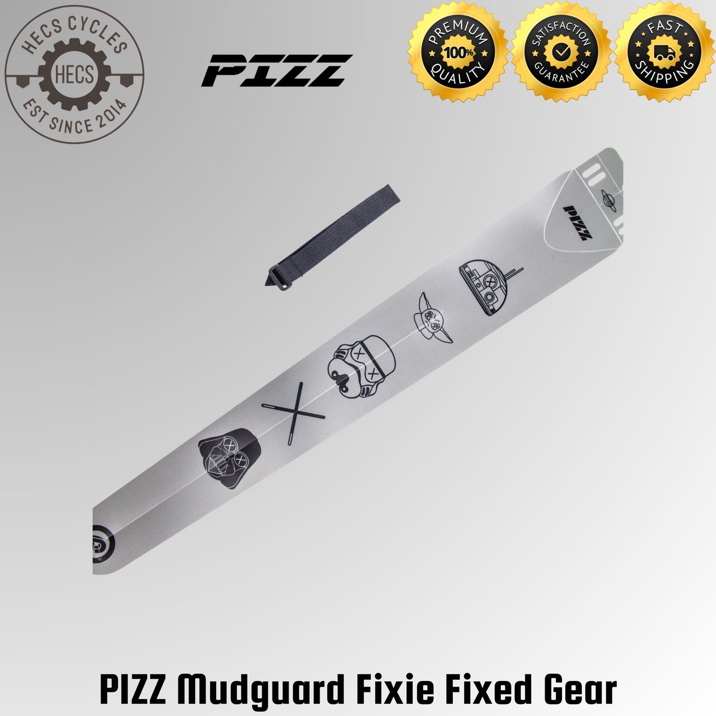 PIZZ Long Star Wars Mudguard