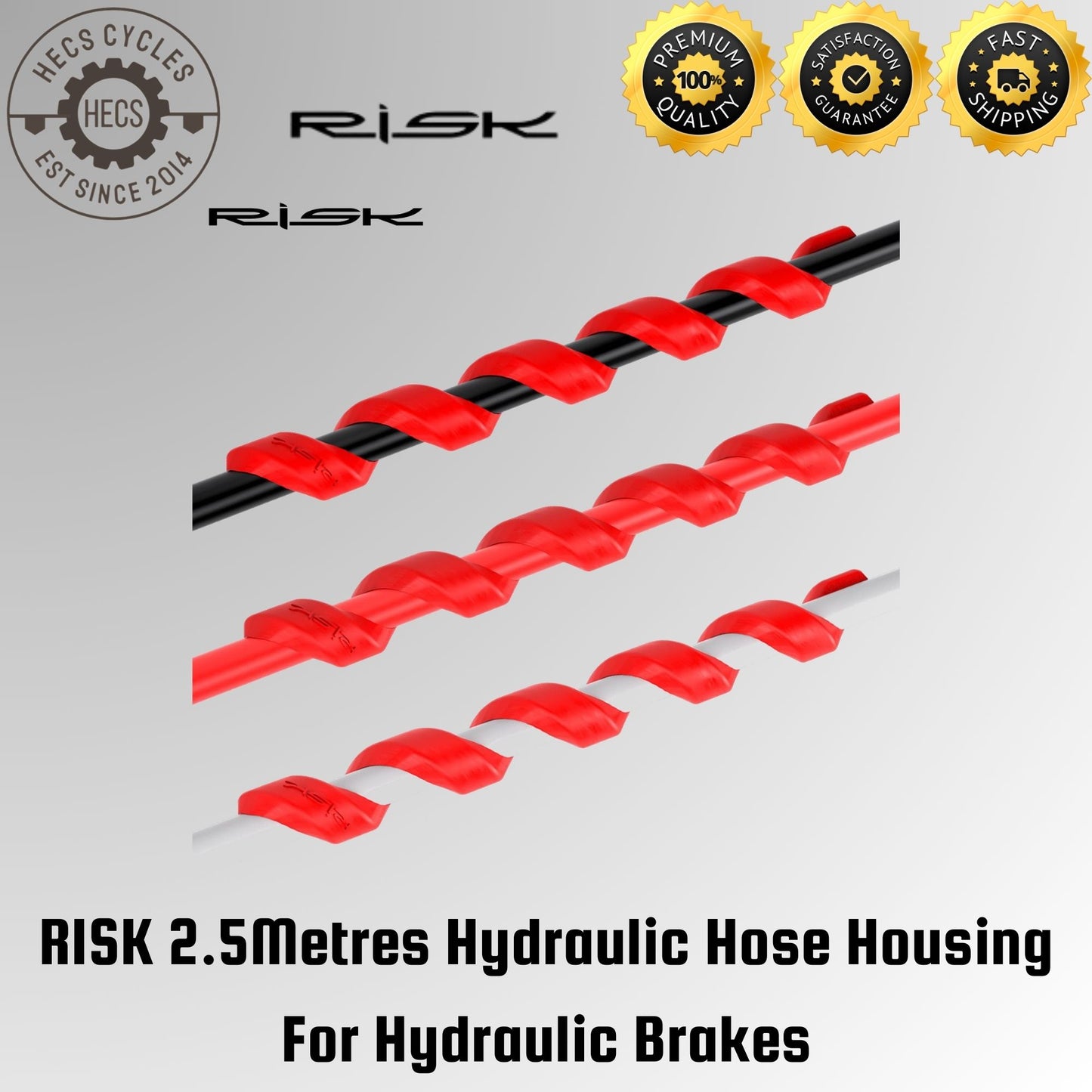 RISK 2.5Metres Hydraulic Hose Housing For Hydraulic Brakes