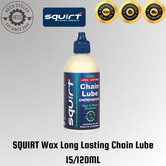 SQUIRT Wax Long Lasting Chain Lube 15/120ML