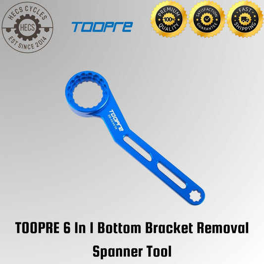 TOOPRE 6 In 1 Bottom Bracket Removal Spanner Tool