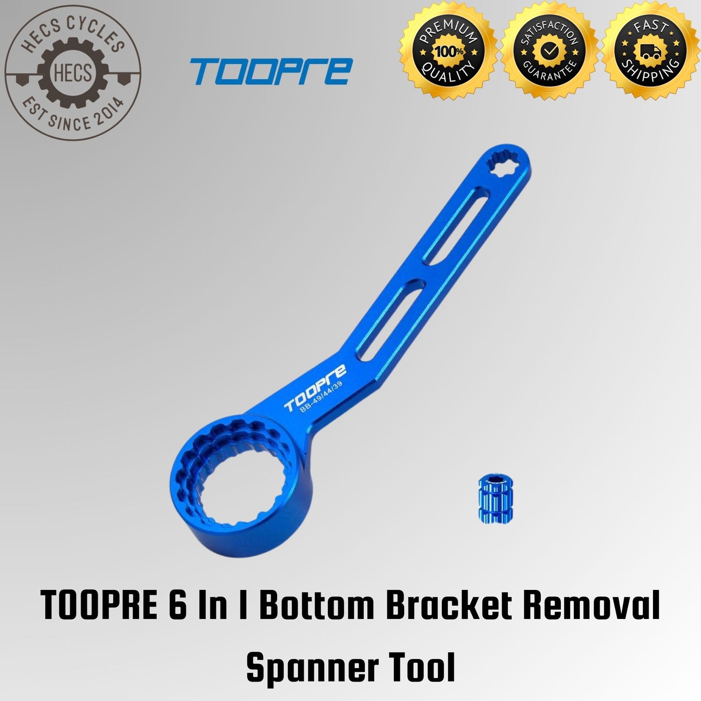 TOOPRE 6 In 1 Bottom Bracket Removal Spanner Tool