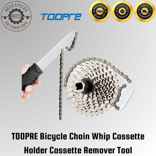 TOOPRE Bicycle Chain Whip Cassette Holder Cassette Remover Tool