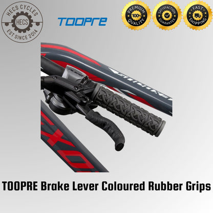 TOOPRE Brake Lever Coloured Rubber Grips