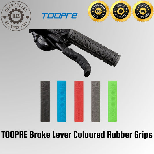 TOOPRE Brake Lever Coloured Rubber Grips