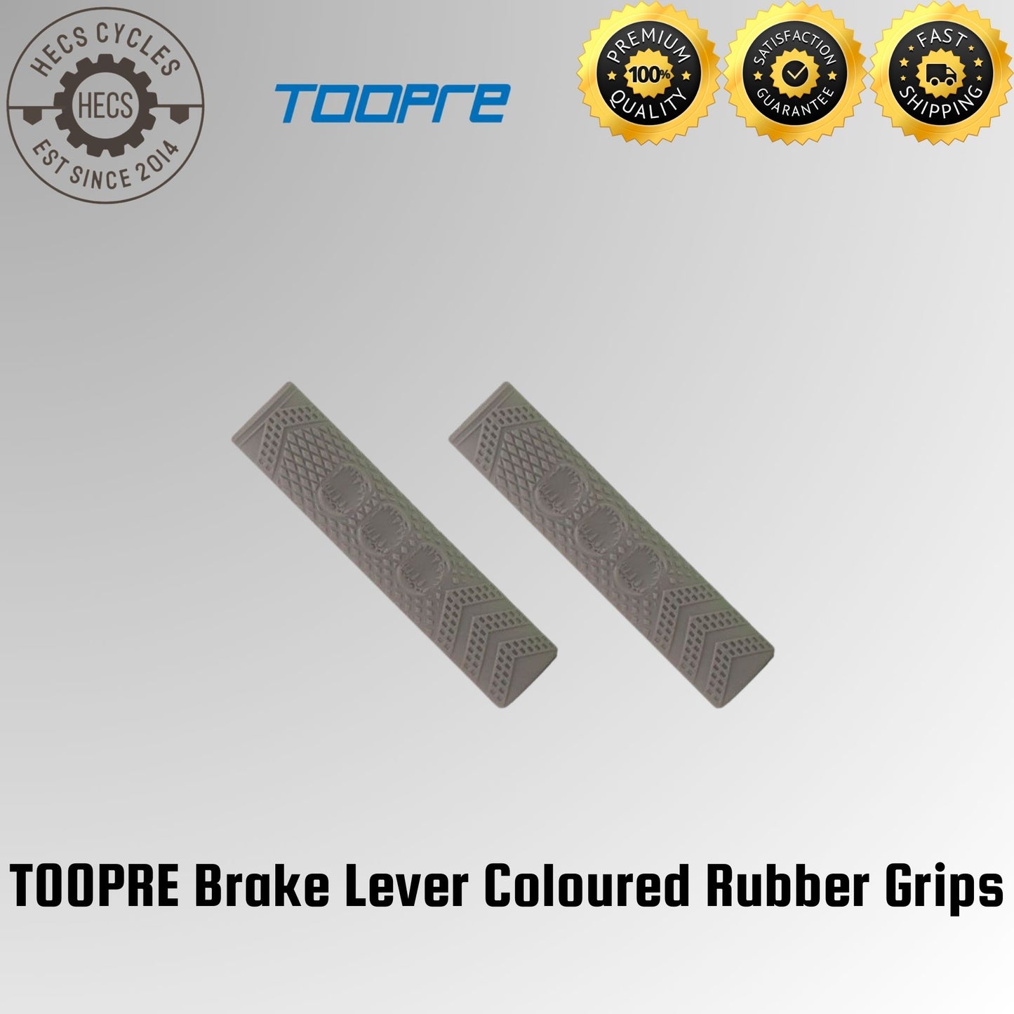 TOOPRE Brake Lever Coloured Rubber Grips