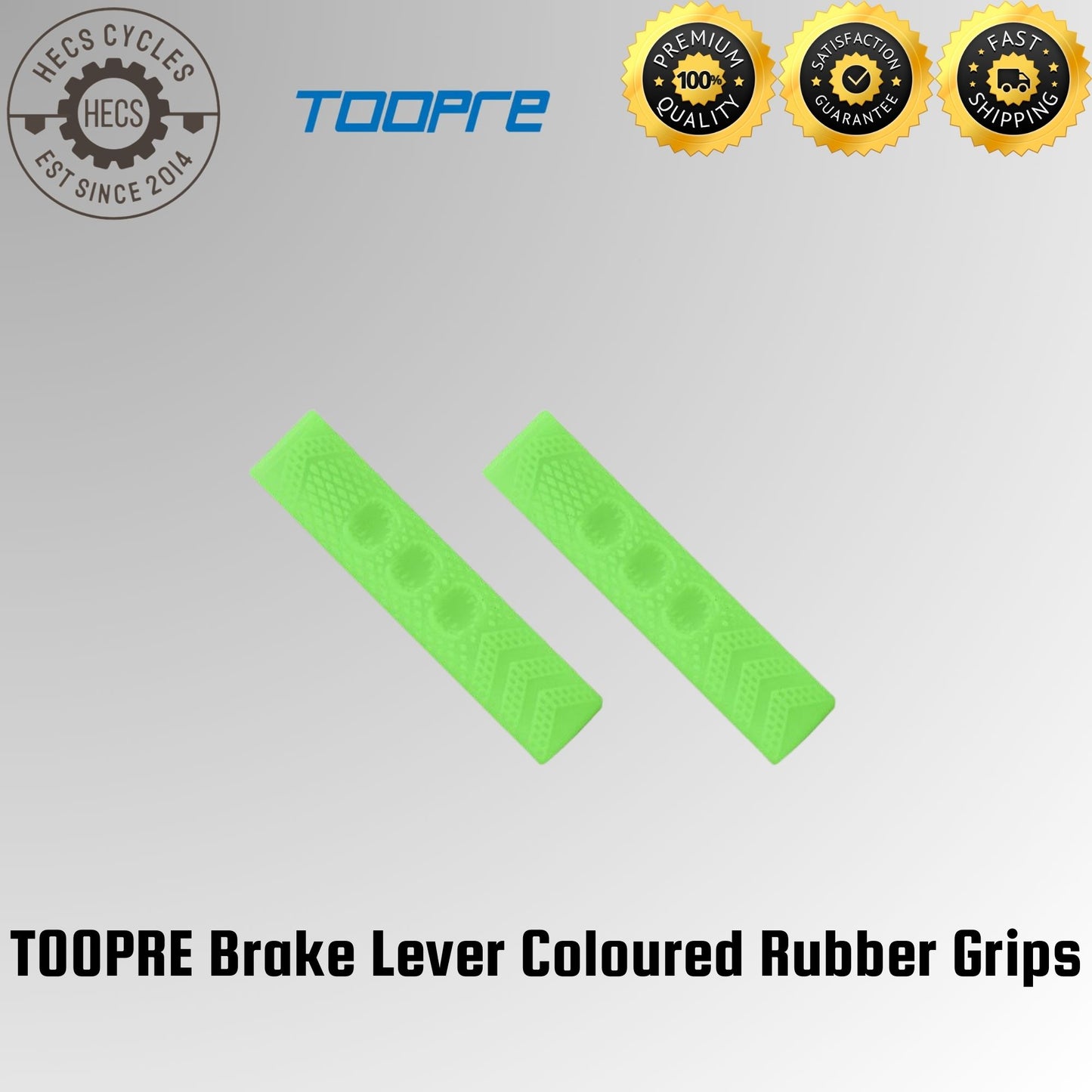 TOOPRE Brake Lever Coloured Rubber Grips