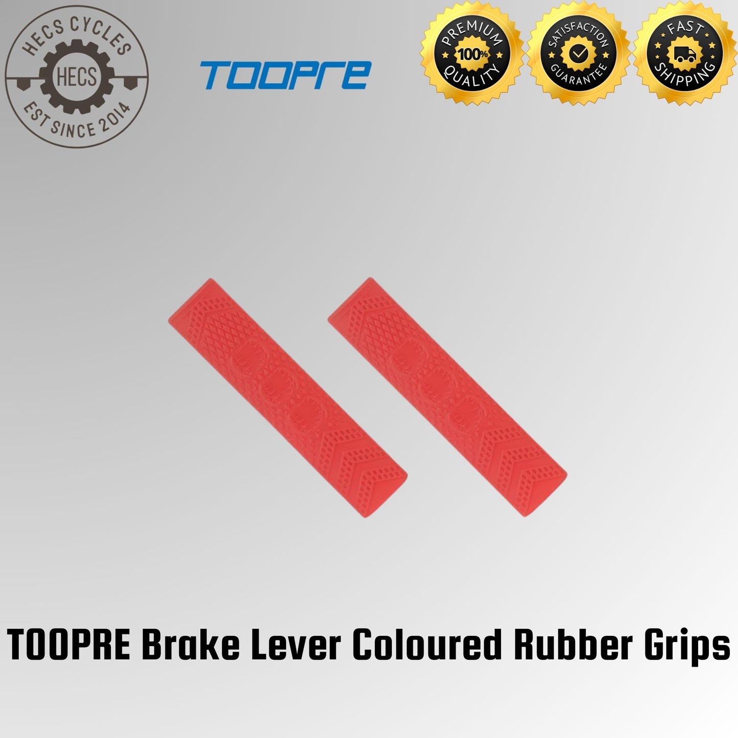 TOOPRE Brake Lever Coloured Rubber Grips