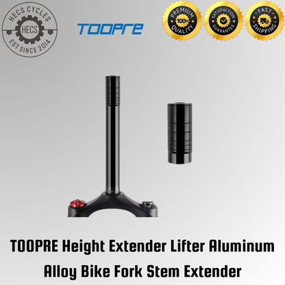 TOOPRE Height Extender Lifter Aluminum Alloy Bike Fork Stem Extender