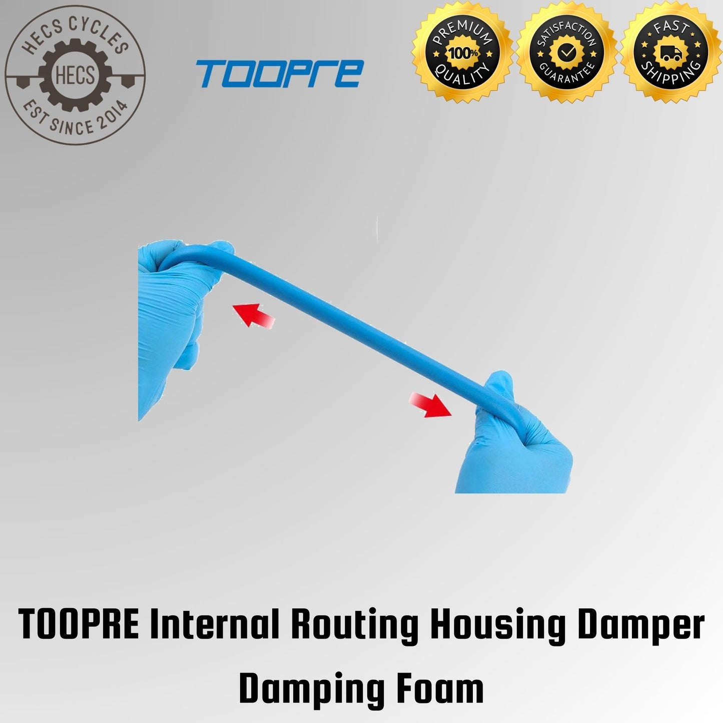 TOOPRE Internal Routing Housing Damper Damping Foam