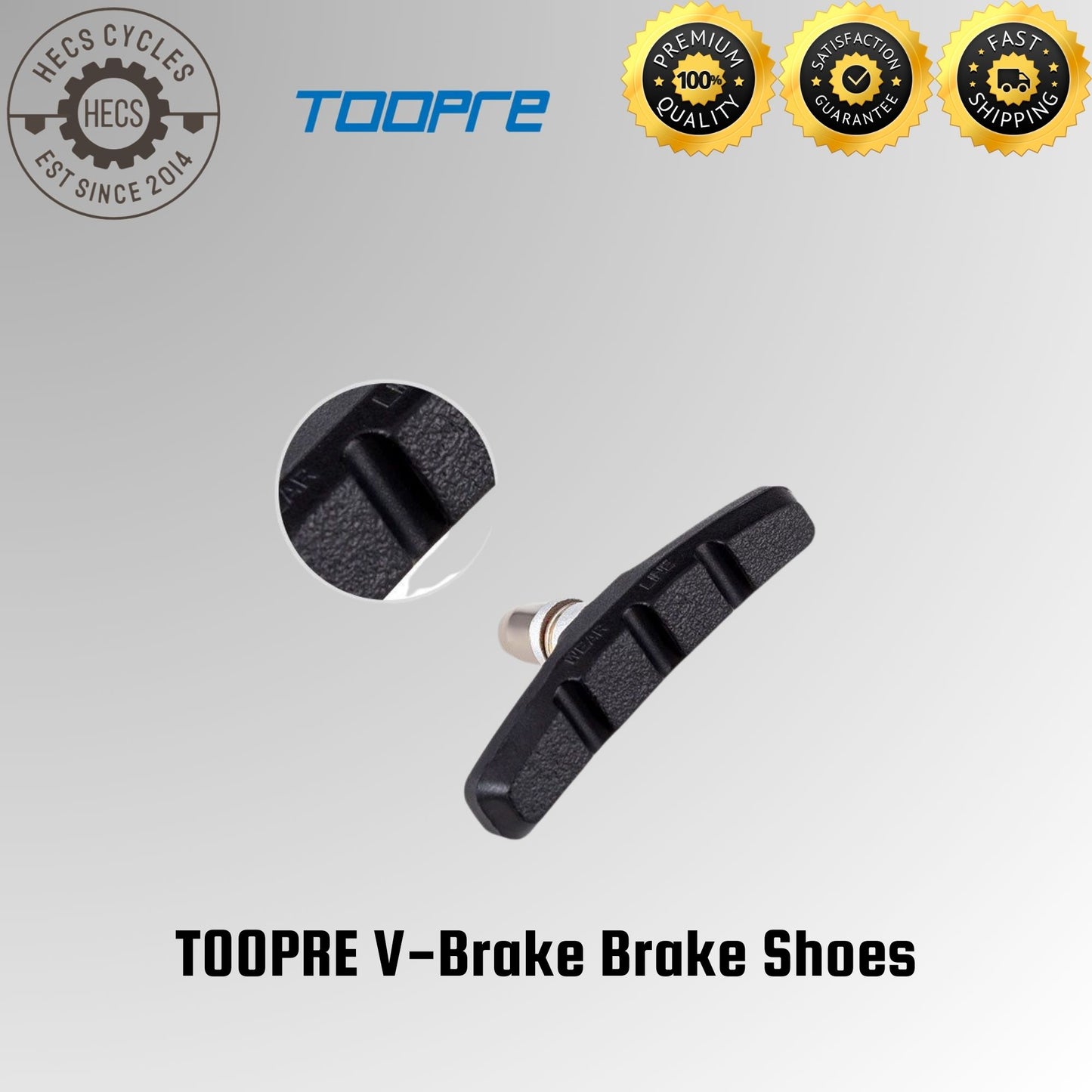 TOOPRE V-Brake Brake Shoes