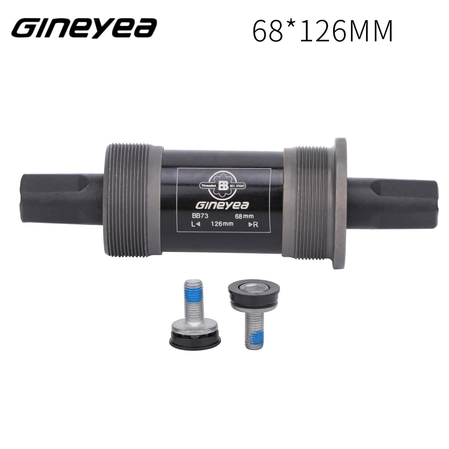 Gineyea Square Tapered Bottom Bracket 103/107/110.5/113/118/120/122.5/124.5/126mm