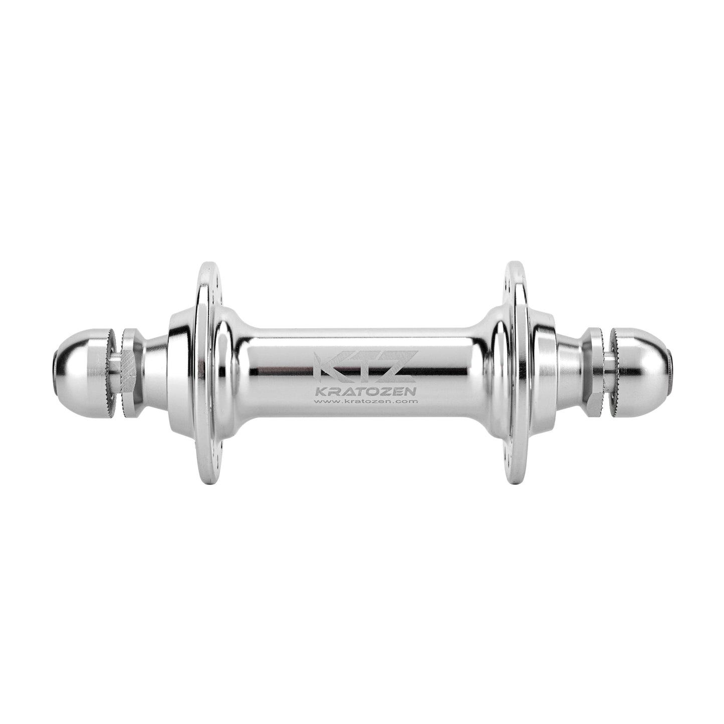 Kratozen Low Flange Silver Track Hub Set