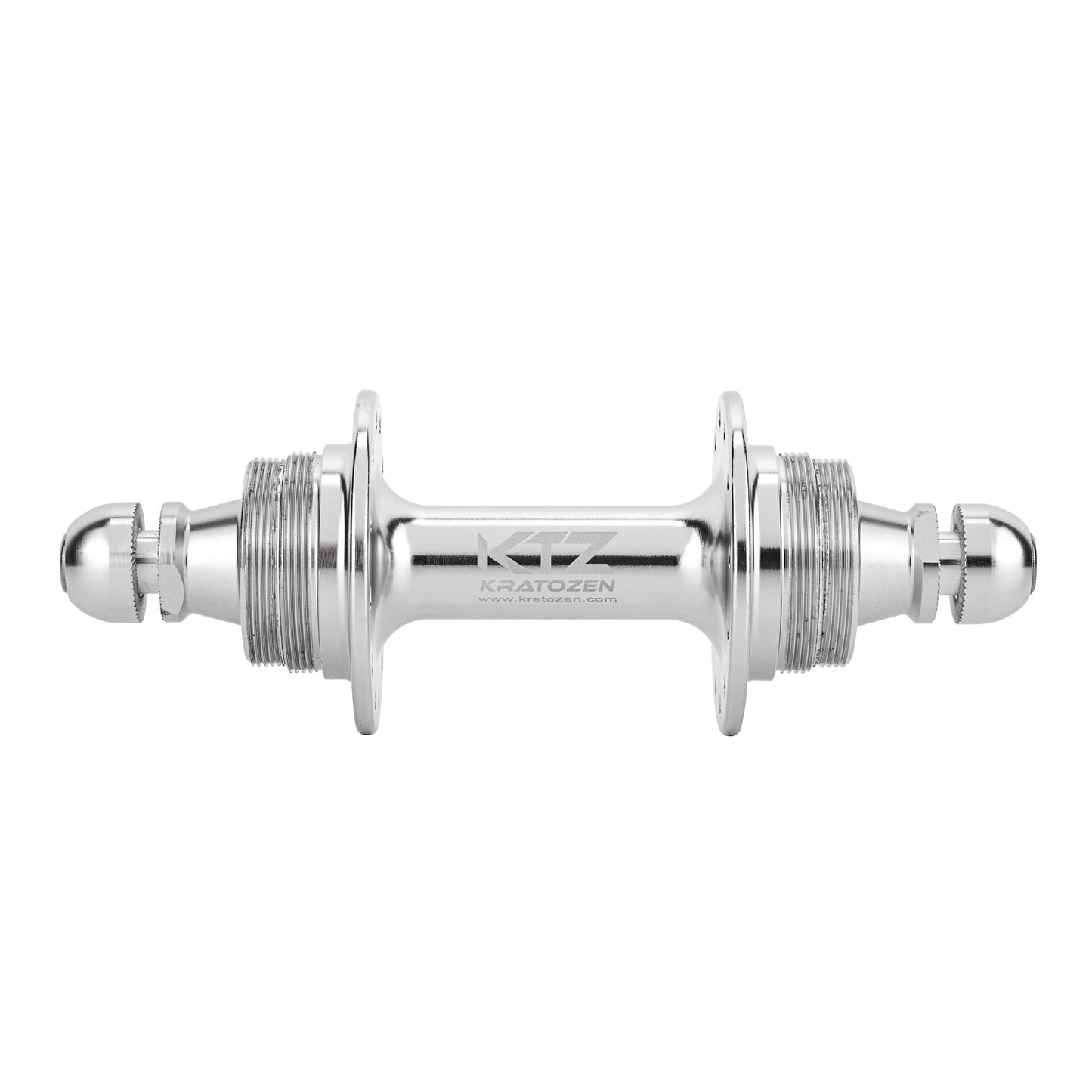 Kratozen Low Flange Silver Track Hub Set