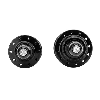 Kratozen Low Flange Black Track Hub Set