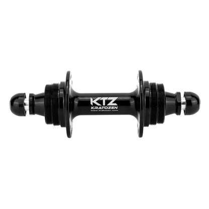 Kratozen Low Flange Black Track Hub Set