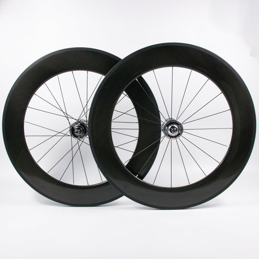 88mm Gloss Carbon Track Wheelset